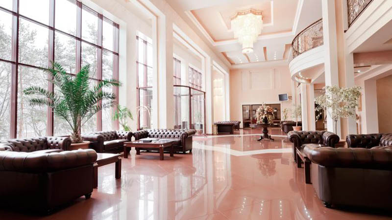 Den fine lobby p Dilijan Resort Hotel
